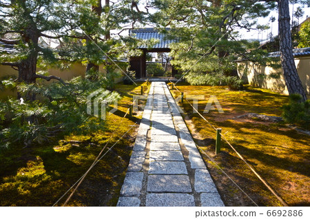 Pathways and gardens near Daitokuji (Kitano Ward, Kyoto City) 6692886