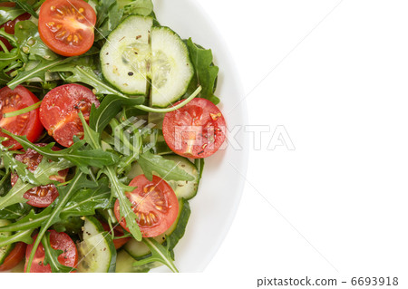 salad from ruccola, cherry tomatoes and cucumber salad from ruccola, cherry tomatoes and cucumber 6693918