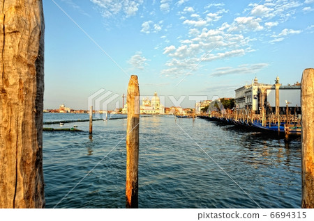 Cityscape of Venice. wharf Cityscape of Venice. wharf 6694315