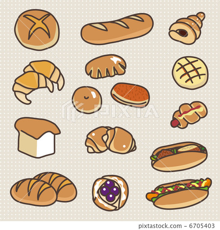 Various kinds of bread Various kinds of bread 6705403