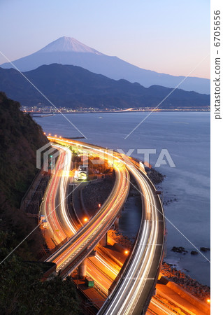  Dawn of Mt. Fuji and Tomei Express 6705656