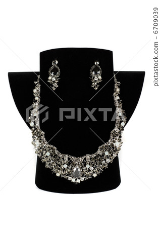 necklace with pendants and earrings necklace with pendants and earrings 6709039