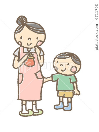 Mother and child 6711798