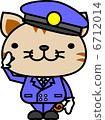 Cat's policeman 6712014