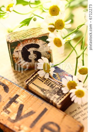 Chamomile and antique handmade goods Chamomile and antique handmade goods 6712273
