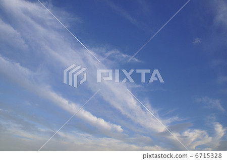 blue sky and white clouds 6715328