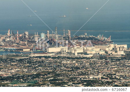 Aerial photograph of the Kashima complex 6716067