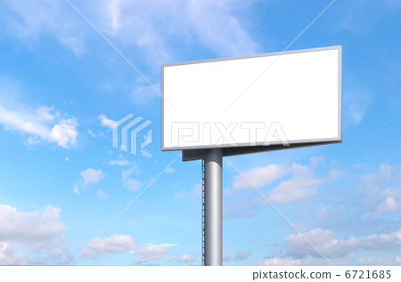 Blank billboard 6721685