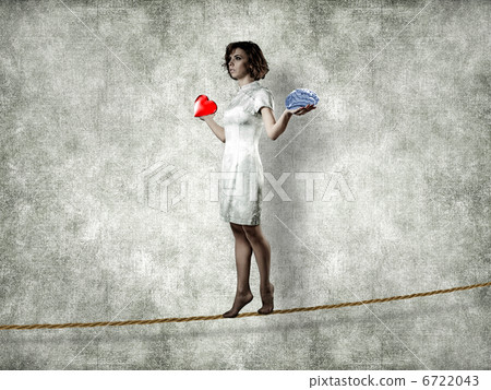 Girl on a rope 6722043