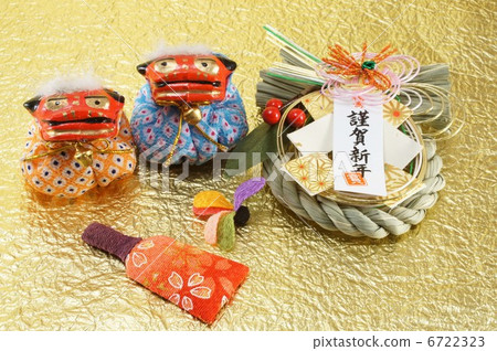 新年的卡片材料 新年的卡片材料 6722323