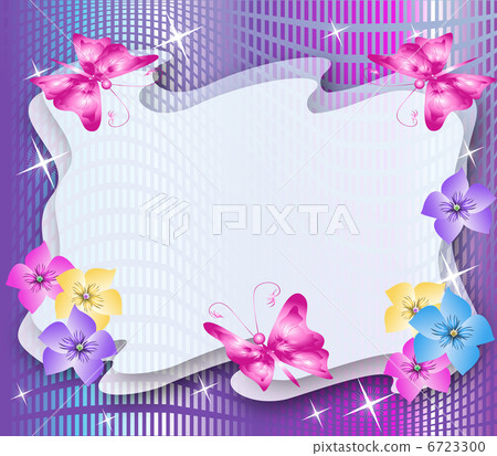 Magic floral background 6723300