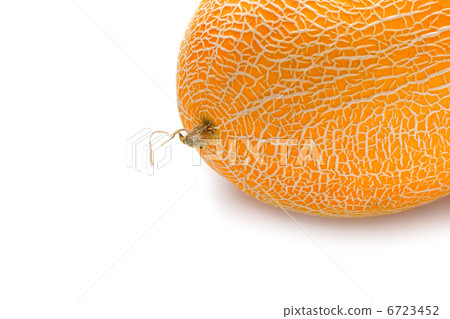 Melon isolated on white 6723452