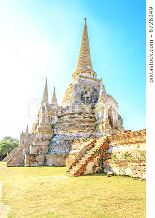 Wat Prashethan pet's pagoda (Thailand, Ayutthaya) 6726149