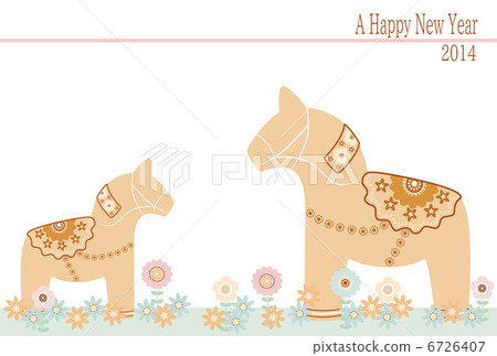 Dalarna Horse postcard Dalarna Horse postcard 6726407