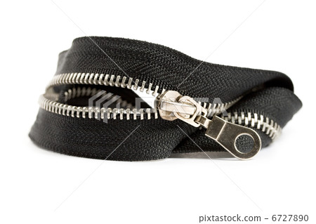 Zipper isolated on white 6727890