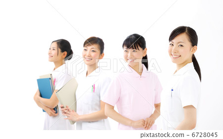 醫學形象·4名護士 6728045