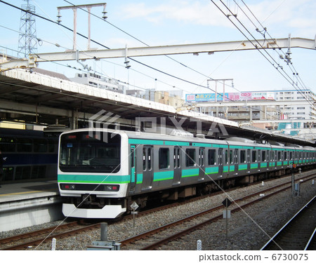 常磐線E231系列Abiko站 6730075