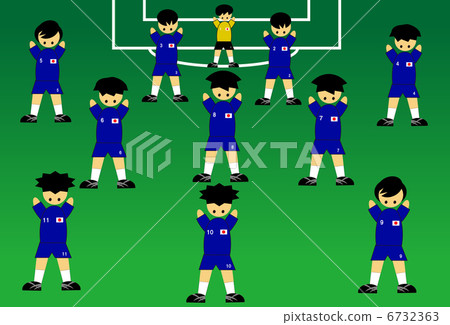 Samurai Blue 11人 6732363