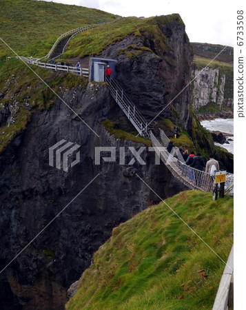 Carrick A Reed吊橋在英國 6733508