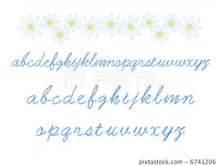Embroidery alphabet lower case Embroidery alphabet lower case 6741206