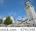 Chalk castle and blue sky 6741348
