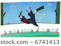 Sky and swing 6741413