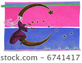 Star and moon 6741417