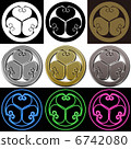 Crest - three rounds in the circle 6742080