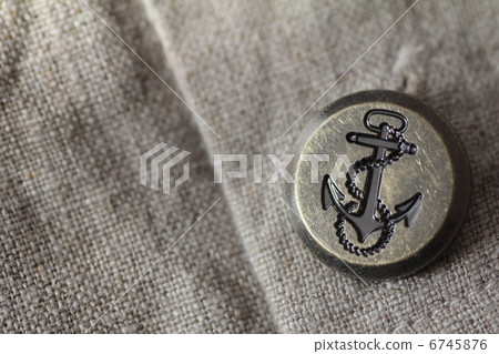 Marine buttons on a linen jacket 6745876