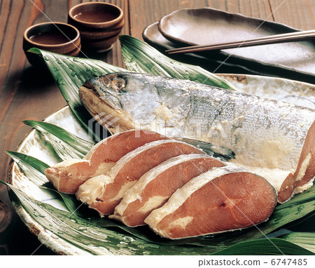 Pickled Okhotsk salmon Pickled Okhotsk salmon 6747485