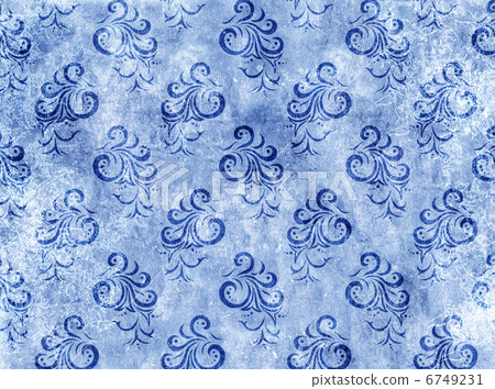 Paper texture with floral decor Paper texture with floral decor 6749231