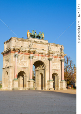 Arc de Triomphe du Carrousel, Paris, France 6751154