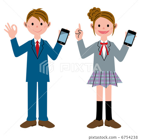 Student smartphone Student smartphone 6754238