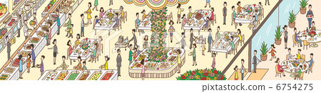 自助餐廳 自助餐廳 6754275