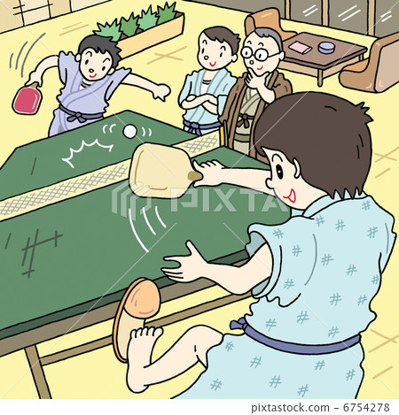 溫泉乒乓球 6754278