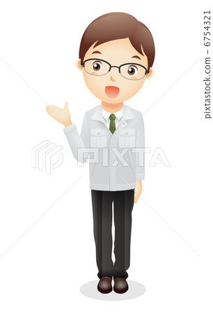 Work clothes male illustration 6754321