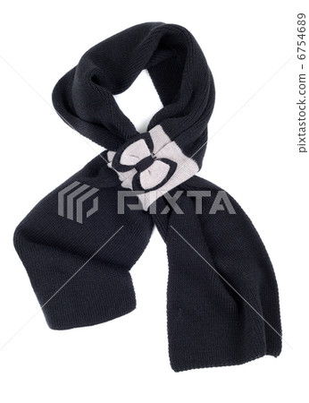 Warm scarf in black Warm scarf in black 6754689