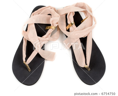 Pair of trendy summer female sandals 6754750