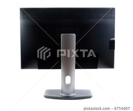LCD monitor, rear view LCD monitor, rear view 6754807