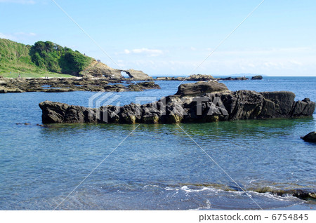 馬doraemon和海岸線 馬doraemon和海岸線 6754845