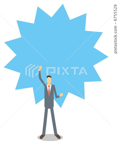 Shouting businessman 6755529