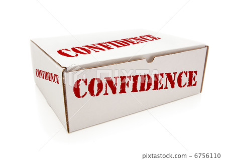 White Box with Confidence on Sides Isolated White Box with Confidence on Sides Isolated 6756110