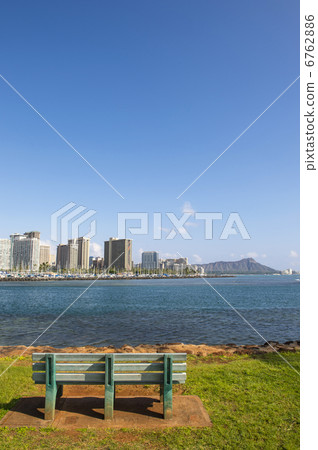來自Ala Moana Park的Waikiki和Diamond Head -4 6762886