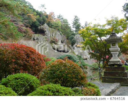 Ishikawa · Nada Temple (Strange rock sounding boundary) 6764516
