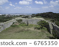 Garden in Nakagusuku castle 6765350