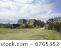 Shooting from Nakagusuku castle tower oblique 6765352