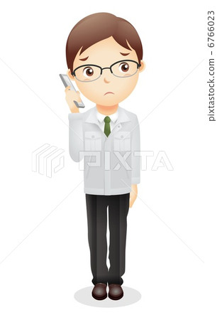 Work clothes male illustration 6766023