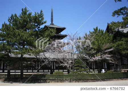 Horyuji temple Horyuji temple 6766782