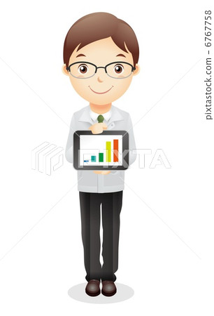 Work clothes male illustration 6767758