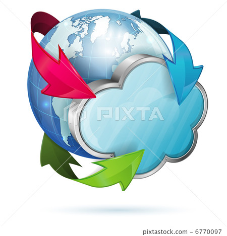 Global Access and Cloud Computing Concept 6770097